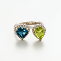 Gemstone Harmony Ring