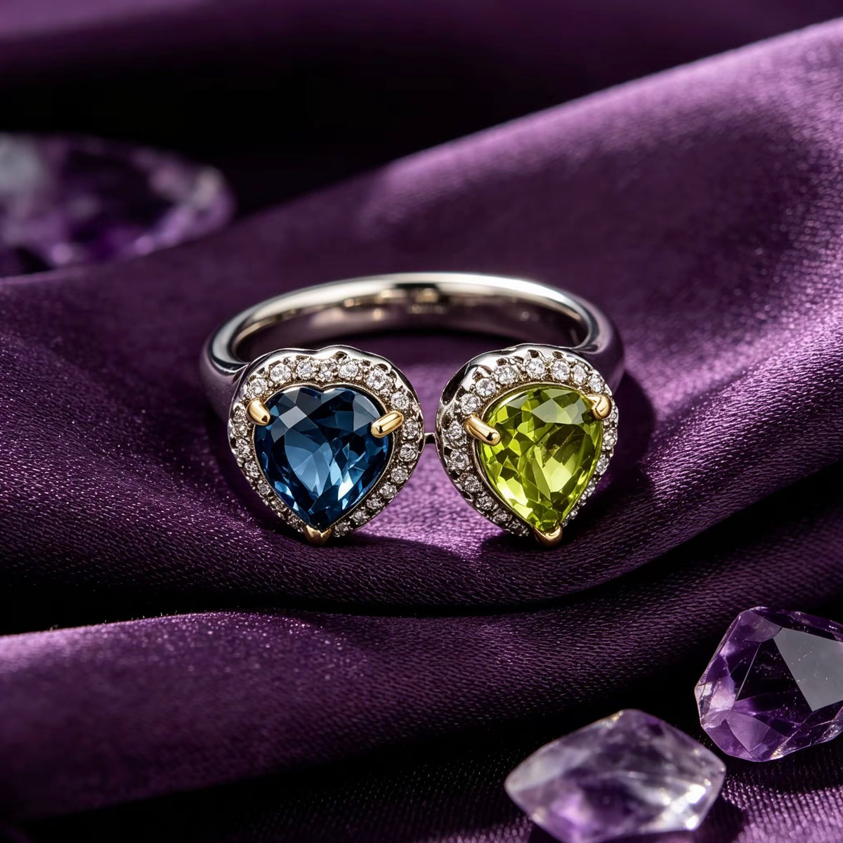 Gemstone Harmony Ring
