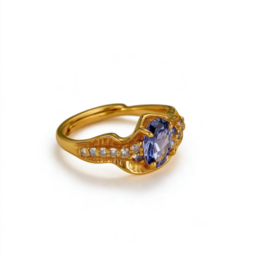 Tanzanite Velvet Vintage Ring