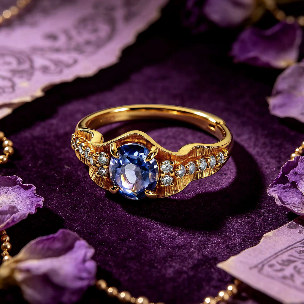 Tanzanite Velvet Vintage Ring